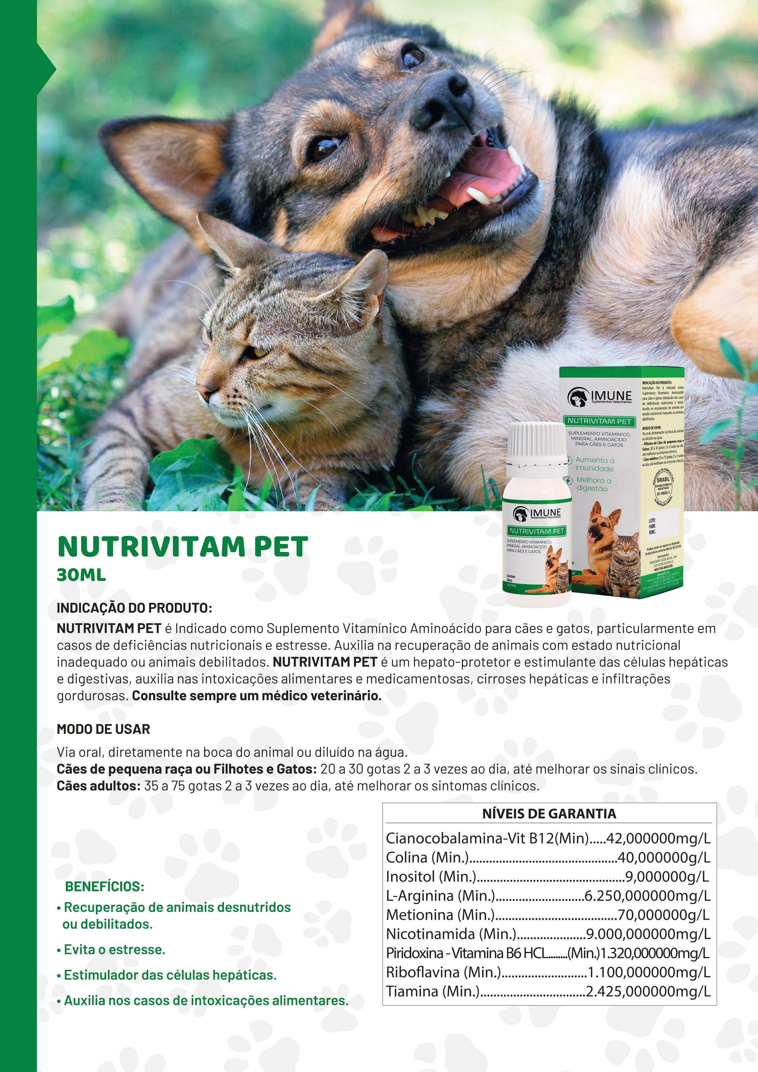 Nutrivitam Pet - 30ml
