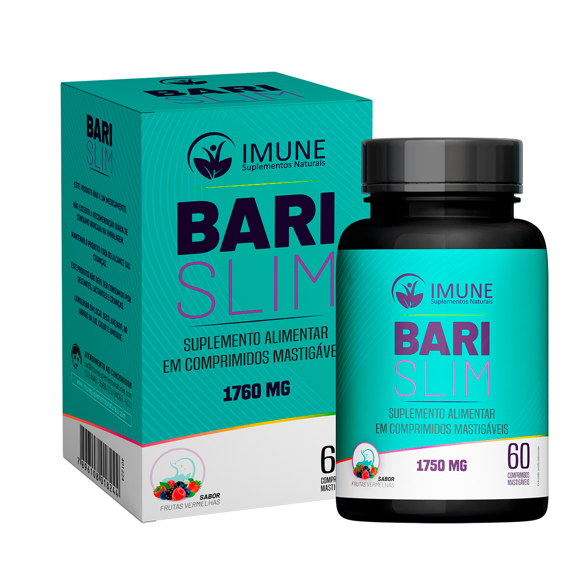 Bari Slim - 1.750mg - 60 Comprimidos