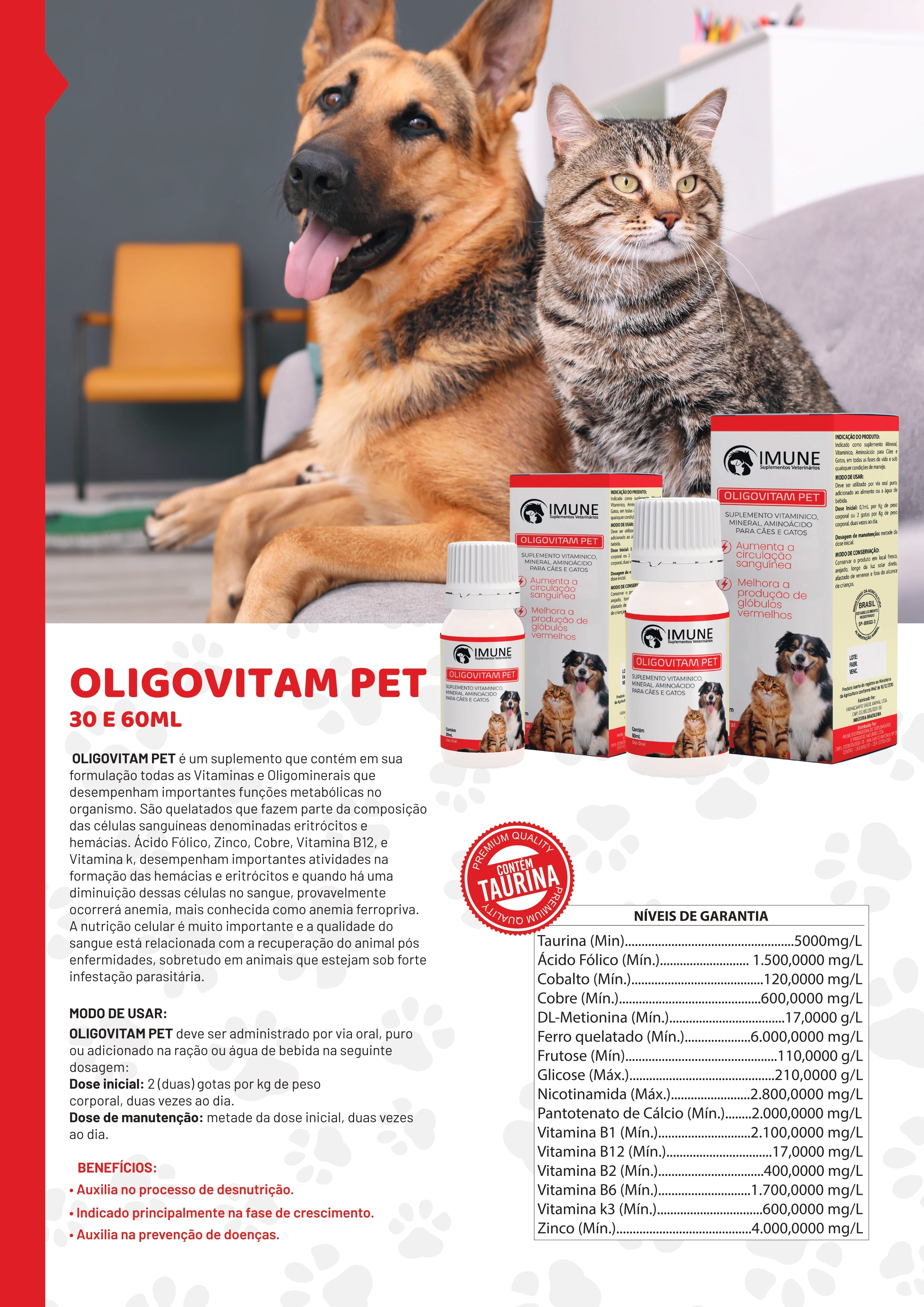 Oligovitam Pet - 60ml