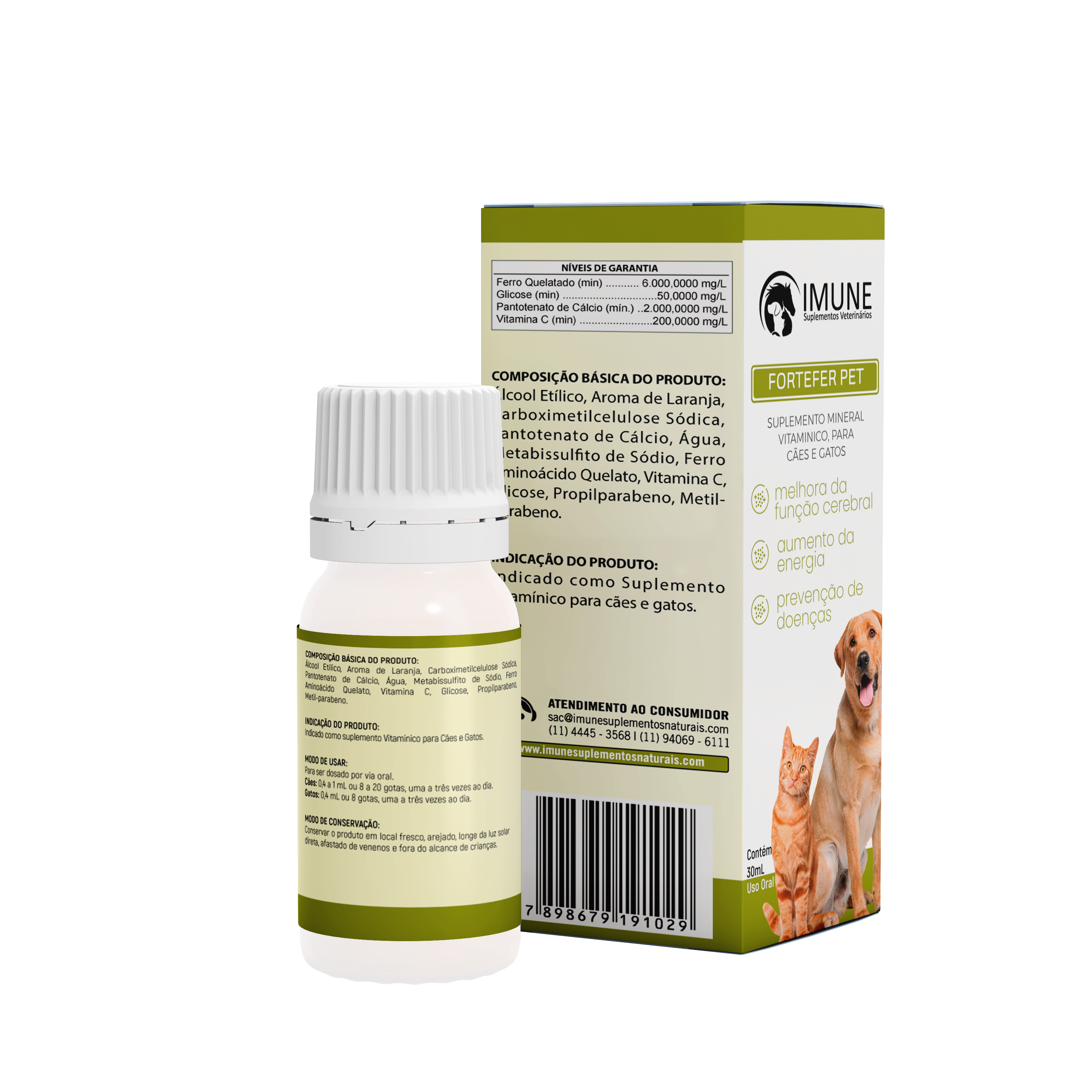 Fortefer Pet - 30ml