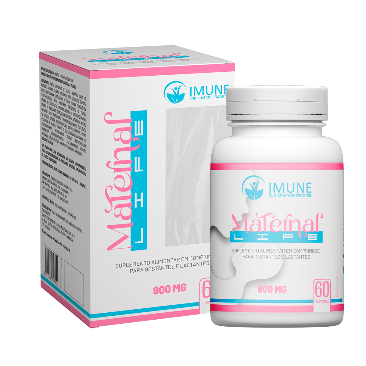 Maternal Life - 900mg - 60 Comprimidos