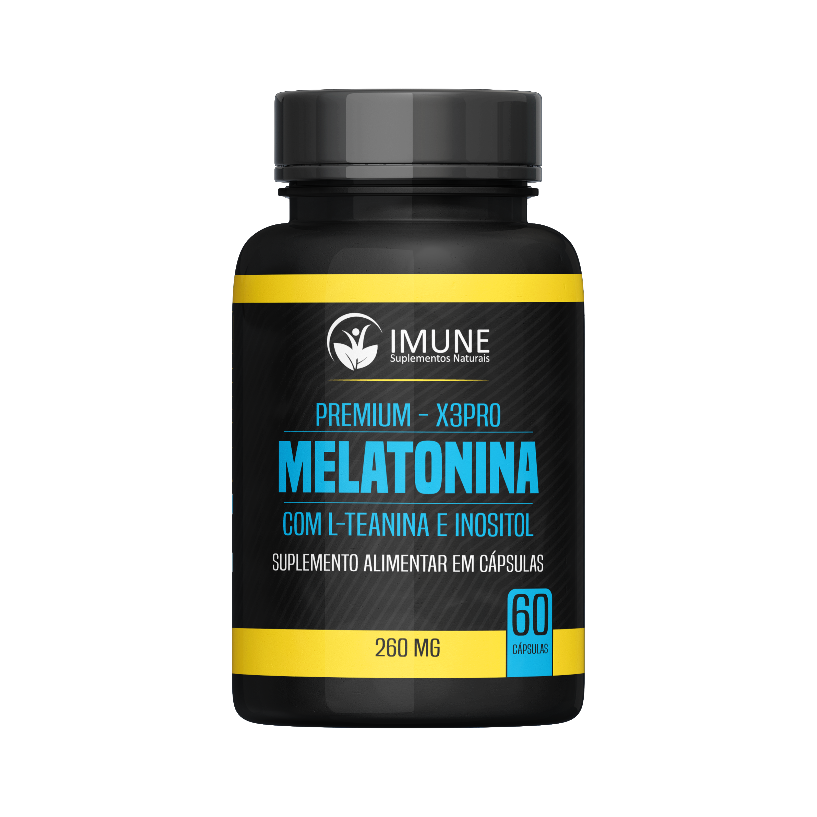 Melatonina X3 Pro - 260mg - 60 Cápsulas