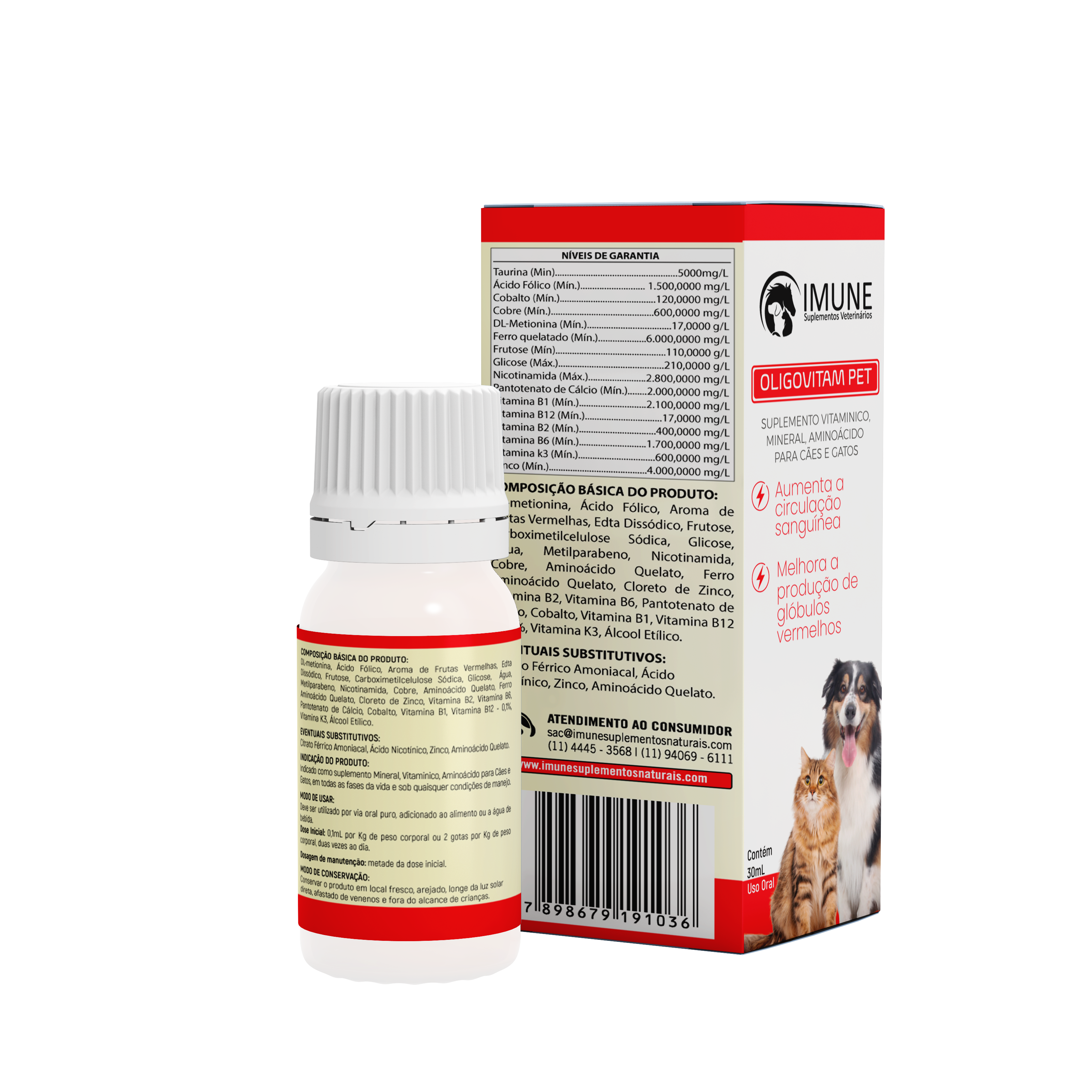 Oligovitam Pet - 30ml